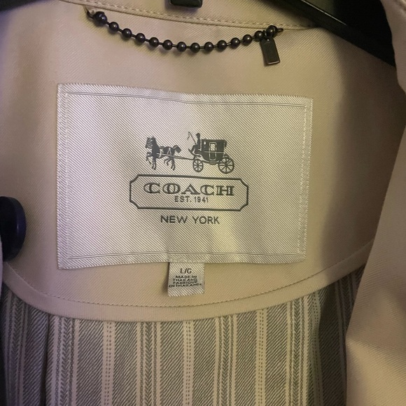 Coach Rain jacket with belt - Picture 2 of 3